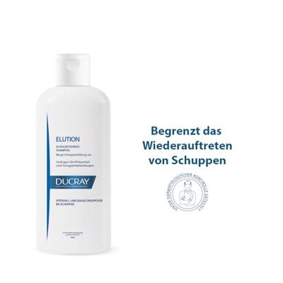 Ducray Elution Zachte Evenwichtherstellende Shampoo 400ml