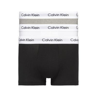 Calvin Klein 3-Pack Low Rise Trunks - lage Boxershorts heren - Mannen hipsters - XS - Wit - Onderbroek heren heren heren heren heren heren heren