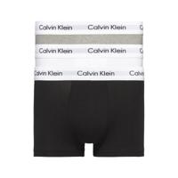 Calvin Klein 3-Pack Low Rise Trunks - lage Boxershorts heren - Mannen hipsters - XS - Wit - Onderbroek heren heren heren heren heren heren heren - thumbnail