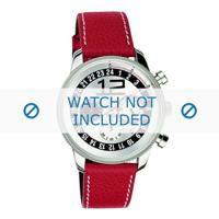 Horlogeband Dolce & Gabbana 3719740276 Leder Rood - thumbnail