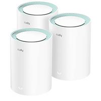 Cudy M1300 3-PACK mesh-wifi-systeem Dual-band (2.4 GHz / 5 GHz) Wi-Fi 5 (802.11ac) Wit 1 Intern - thumbnail