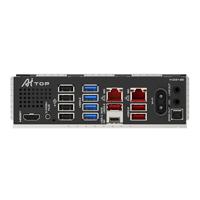 Gigabyte B850 AI TOP Moederbord Socket AMD AM5 Vormfactor ATX Moederbord chipset AMD® B850 - thumbnail