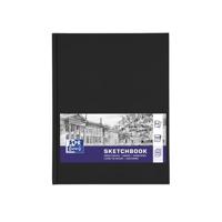 Dummyboek oxford a4 96 vel zwart - thumbnail