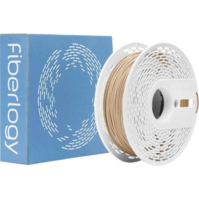 Fiberlogy WOOD-NATUR-175-075 FiberWood Filament PLA Compound Houtachtig uiterlijk, Makkelijk te schuren, Goede verfhechting 1.75 mm 750 g Naturel 1 stuk(s)