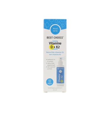 TS Choice Vitaminespray vitamine D3 + K2 25 Milliliter