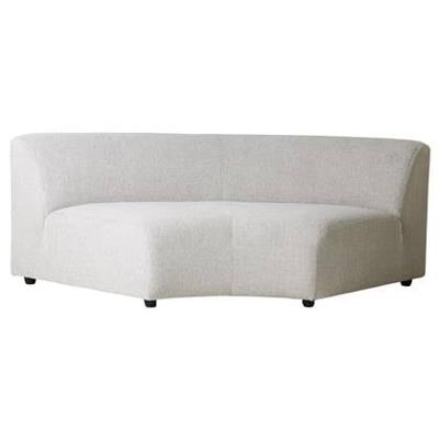 HKliving Jax bank round Sneak Light Grey