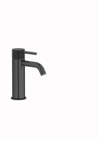 Plieger Roma ééngreeps wastafelmengkraan zonder waste, zwart/chroom - thumbnail