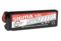 RC Plus Lipo 45c 11,1 volt 5200mah met XT60 stekker - thumbnail