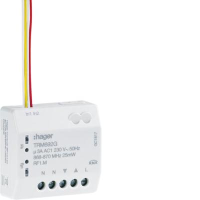 Hager KNX TRM692G Jaloezieactor Hager KNX TRM692G Jaloezieactor