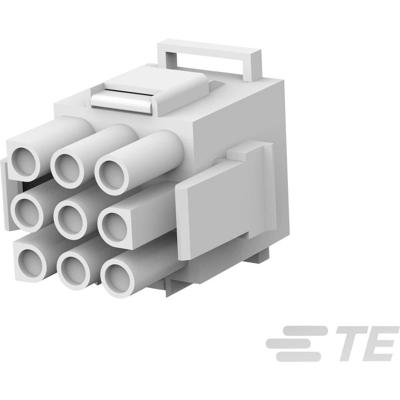 TE Connectivity 770021-1 Male behuizing (kabel) MATE-N-LOK Totaal aantal polen: 9 Rastermaat: 6.35 mm Inhoud: 1 stuk(s)