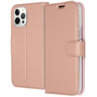 Accezz Wallet Case voor Apple iPhone 12 Pro Max Telefoonhoesje Roze - thumbnail