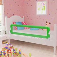 VidaXL Bedhekje peuter 120x42 cm polyester groen - thumbnail
