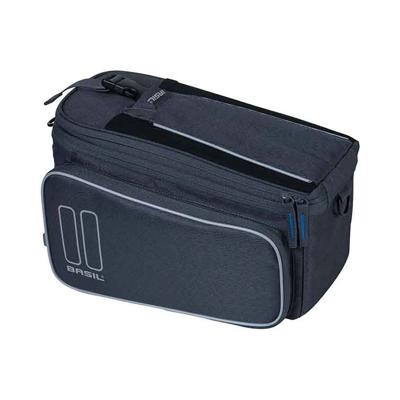 Basil sport design trunkbag mik - grijs - fietsrugzak - unisex - sportief - 7-15l