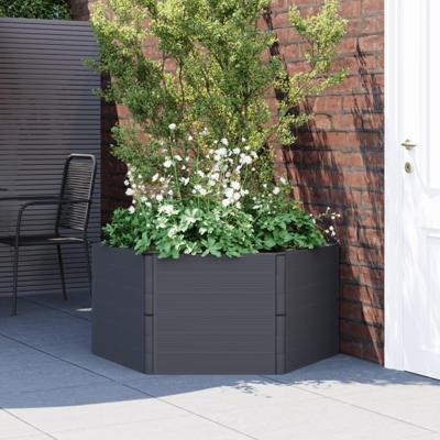 Plantenbak PP antracietkleurig Plantenbak PP antracietkleurig