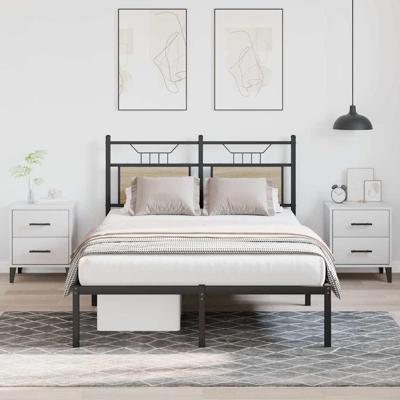 Bedframe zonder matras hout sonoma eikenkleurig 120x200 cm