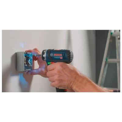 Bosch Professional GSR 12V-15 FC Accu Schroefboormachine FlexiClick 12V 2.0Ah + 4x Hulpstukken in L-Boxx - 06019F6000 - thumbnail