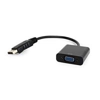 DisplayPort naar VGA adapterkabel zwart 15 cm - thumbnail