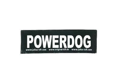 Julius-K9 tekstlabel Powerdog 11 x 3 cm Julius-K9 tekstlabel Powerdog 11 x 3 cm