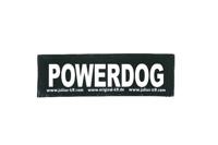 Julius-K9 tekstlabel Powerdog 11 x 3 cm - thumbnail