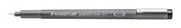 Fineliner staedtler pigment 308 0.1mm zwart | 10 stuks - thumbnail