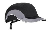 Stootpet baseball zwart/grijs a1+ - thumbnail