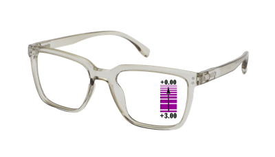Leesbril Vista Bonita Cubo XL -progressief-Kadushi Silver-+3.00 Leesbril Vista Bonita Cubo XL -progressief-Kadushi Silver-+3.00
