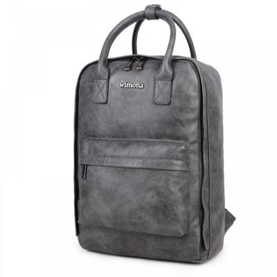 PU trendy rugzak backpack AMALIA zgrijs