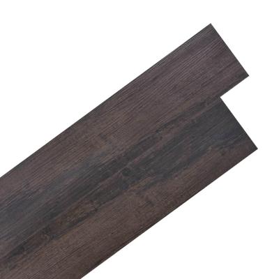 VidaXL Vloerplanken zelfklevend 5,02 m² 2 mm pvc donkerbruin
