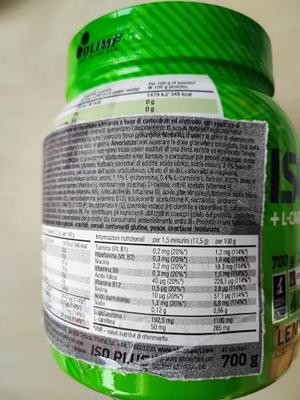 Iso Plus 700gr Lemon