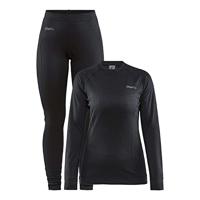 Craft 1909706 CORE Dry Baselayer Set W - Black - XXL - thumbnail