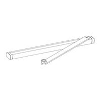 Geze glijrail tbv ECTurn scharnierzijde - thumbnail