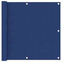 VidaXL Balkonscherm 90x400 cm oxford stof blauw - thumbnail