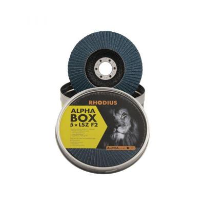 Lamellenschijf 125 K40 5 in blik Lamellenschijf 125 K40 5 in blik