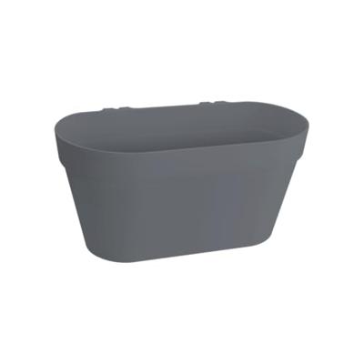 Elho Pot loft urban wall duo 28cm antraciet Elho Pot loft urban wall duo 28cm antraciet