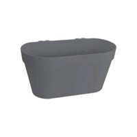 Elho Pot loft urban wall duo 28cm antraciet - thumbnail