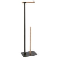 Aquanova Oscar Toiletpapier houder Zwart OSCRXH-09 - thumbnail