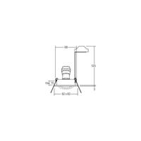 Brumberg 36144250 36144250 Inbouwlamp GU10 50 W Aluminium - thumbnail