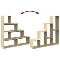 Kamerscherm / boekenkast 143,5x29x143,5 cm hout sonoma eiken - thumbnail