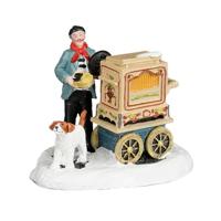 Vintage barrel organ l8,2xb6xh6,5 cm Luville - Luville - thumbnail