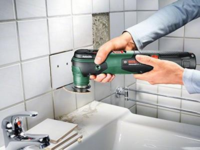 Bosch Groen UniversalMulti 12 12V Li-Ion accu multitool set in koffer met 1 x 2,5Ah accu - 0603103001 - thumbnail