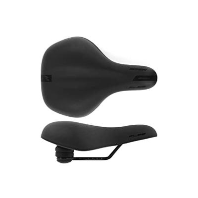 Massi Flee Gel Elastomer Zadel - Zwart