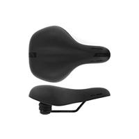 Massi Flee Gel Elastomer Zadel - Zwart - thumbnail