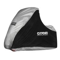 OXFORD hoes "aquatex" bike covers aquate mp3 black/silver - thumbnail