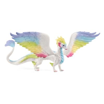 Regenboogdraak figuur, 5 jaar oud, Schleich 70728 Bayala, 34 x 23 x 11 cm