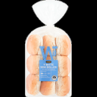 Jumbo Witte Mini Bollen 9 Stuks - thumbnail