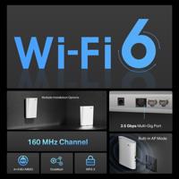 TP-Link RE6000 Mesh Wi-Fi 6 Wit - thumbnail