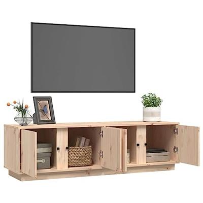 Tv-meubel 140x40x40 cm massief grenenhout