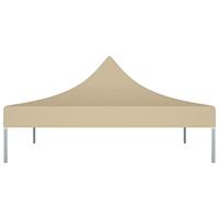 VidaXL Partytentdak 270 g/m² 2x2 m beige - thumbnail