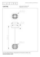 Lucide CINTRA - Hanglamp - Ø 14 cm - LED - 1x5,7W 2700K - Transparant - thumbnail