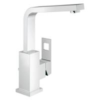 Grohe Eurocube Wastafelkraan Verhoogd Met Waste Chroom - thumbnail